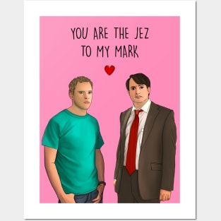 YOU ARE THE JEZ TO MY MARK Posters and Art